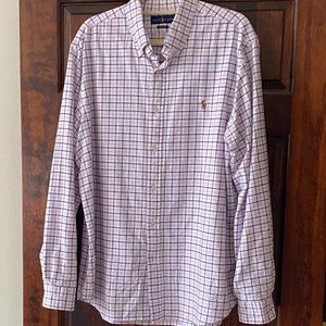 Ralph Lauren Classic Fit Long Sleeved Button Down Dress Fit